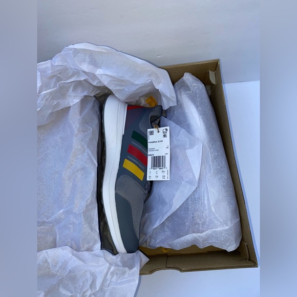 Adidas FORTARUN 2.0 CLOUDFOAM MULTICOLOR STRIPES NIB size 4.5 youth/womans 7 - 8 - Picture 7 of 10